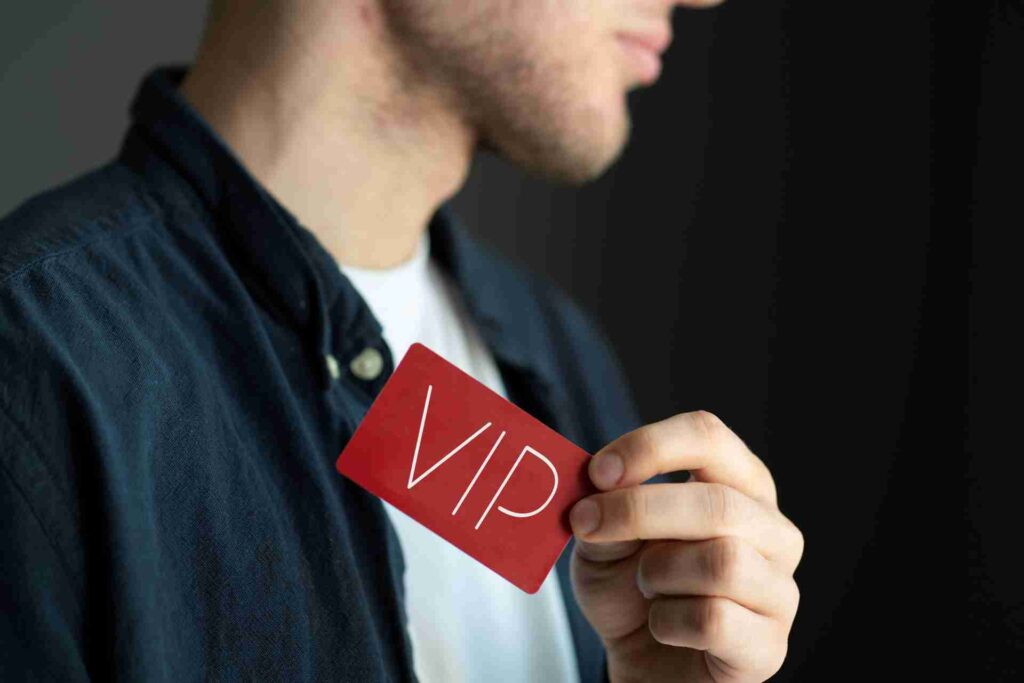 programmes VIP au acsino